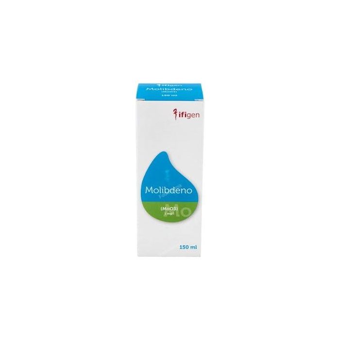 IFIGEN Molibdeno (Mo) Oligoelementos, Indispensable para el Metabolismo y Absorción de Hierro, 150ml