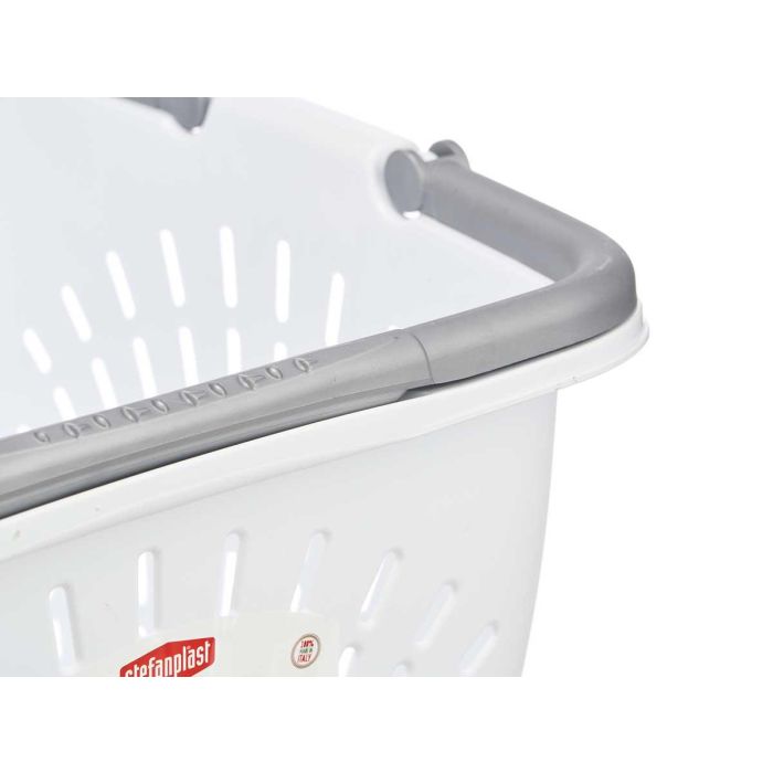 Cesta Plastico Cuadrada Calada 18L Asas Stefanplast 39X21CM (30 Unidades) 3 Cesta Plastico Cuadrada Calada 18L Asas Stefanplast 39X21CM (30 Unidades) 3