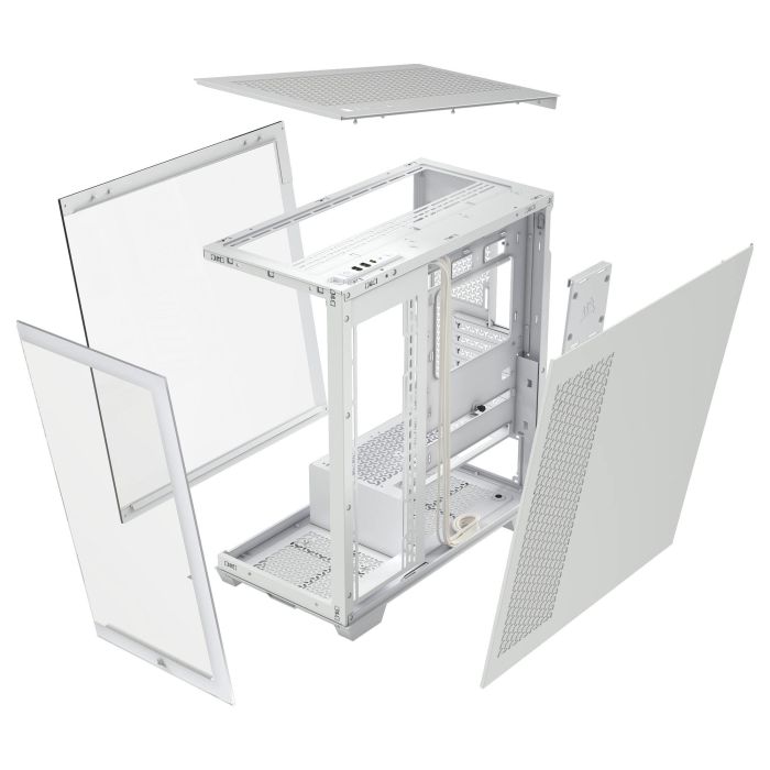 Corsair 3500X Midi Tower ATX Gaming Gehäuse Blanco con Ventana Lateral para Juegos 5