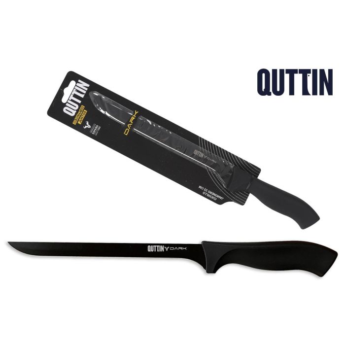 Cuchillo Jamonero Dark 22 cm - Quttin (28 Unidades) Cuchillo Jamonero Dark 22 cm - Quttin (28 Unidades)