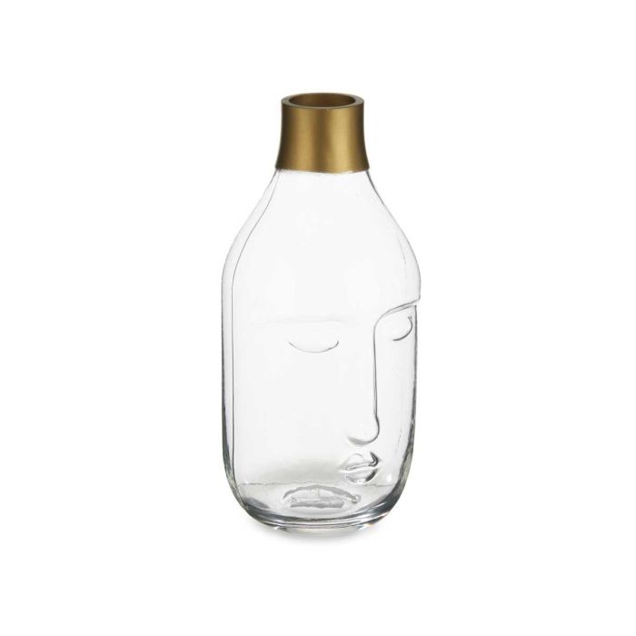 Jarrón de Cristal Transparente Giftdecor 11x24.5x12 cm (6 Unidades) 1 Jarrón de Cristal Transparente Giftdecor 11x24.5x12 cm (6 Unidades) 1