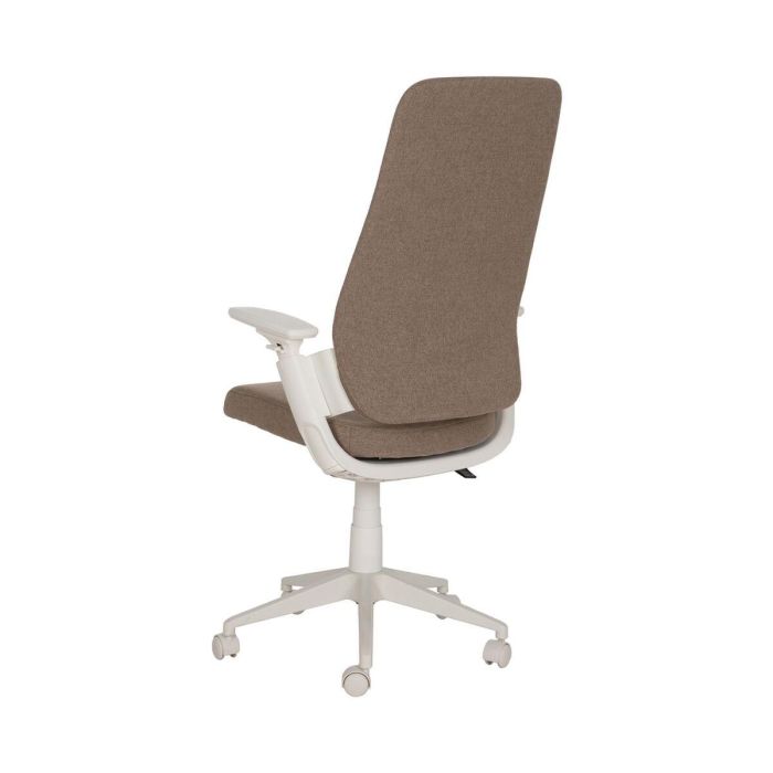 Silla de Oficina Blanco Taupé 67,5 x 62 x 114,5 cm 7