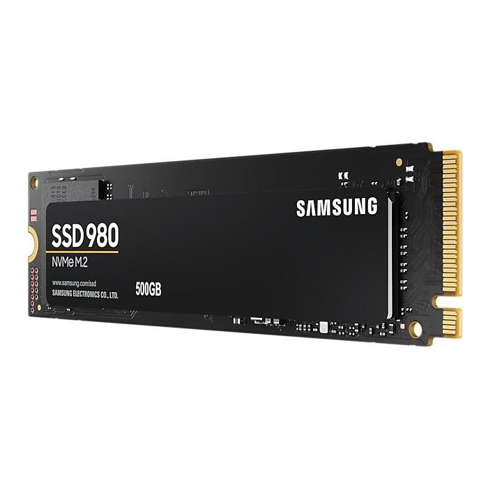 Samsung SSD 500GB 980 NVMe PCIe 3.0 x4 M.2 (hasta 3100 MB/s lectura, 2600 MB/s escritura) MZ-V8V500BW 2