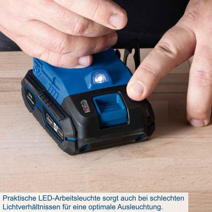 Scheppach C-DTB74/2-X Taladro Destornillador 20V IXES, 50 Nm, Portabrocas 13mm, Kit: 2 Baterías, Cargador, 74 Accesorios y Caja 6