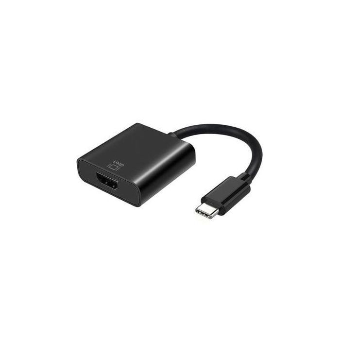AISENS - CONVERSOR USB-C A HDMI 4K@60HZ, USB-C/M-HDMI/H, NEGRO, 15CM AISENS - CONVERSOR USB-C A HDMI 4K@60HZ, USB-C/M-HDMI/H, NEGRO, 15CM