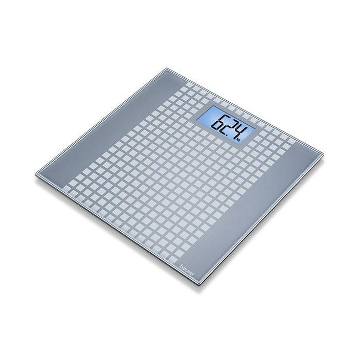 Beurer GS-206 Báscula Digital de Vidrio con Pantalla LCD Retroiluminada Azul 0 Beurer GS-206 Báscula Digital de Vidrio con Pantalla LCD Retroiluminada Azul 0