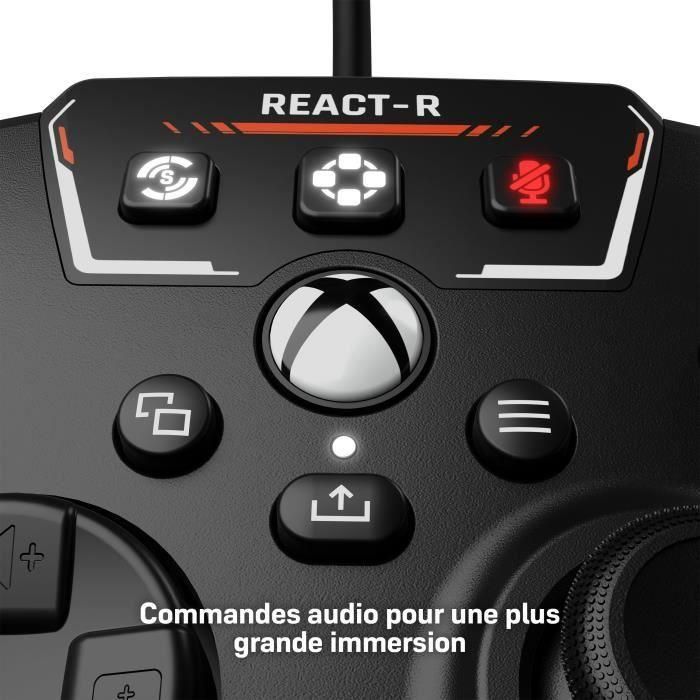 Mando con cable - TURTLE BEACH - Mando con cable REACT-R - Negro 4 Mando con cable - TURTLE BEACH - Mando con cable REACT-R - Negro 4