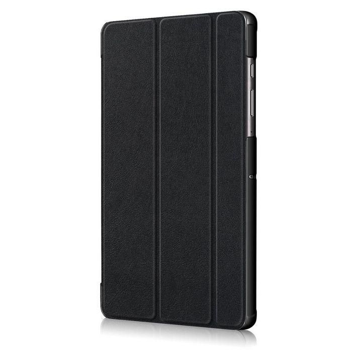 eSTUFF Funda Folio Houston para Samsung Galaxy Tab S8/S7, Negra. Protección ultradelgada con función atril y auto encendido/apagado.