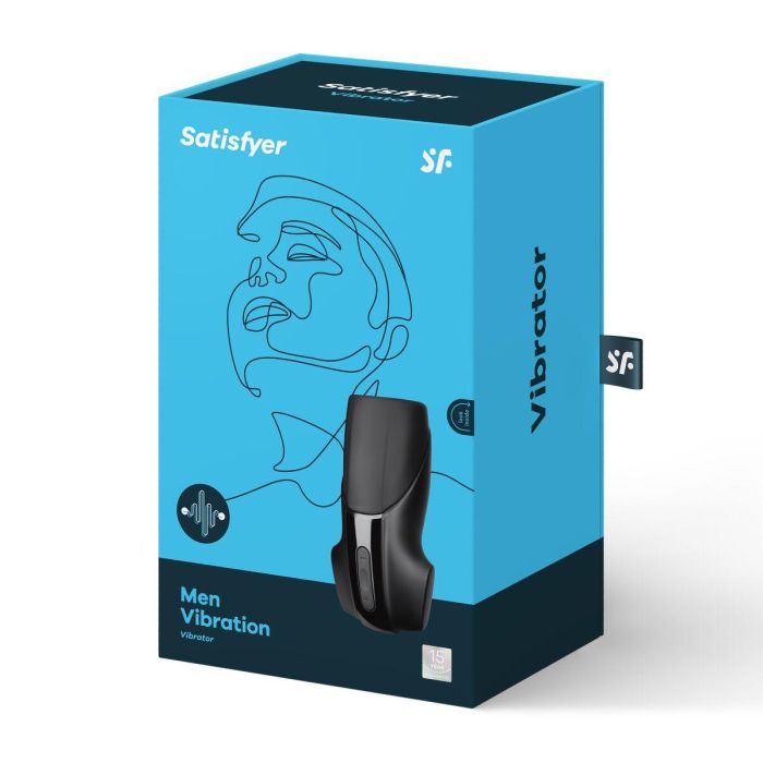 Masturbador Satisfyer Men Vibration Negro 1 Masturbador Satisfyer Men Vibration Negro 1