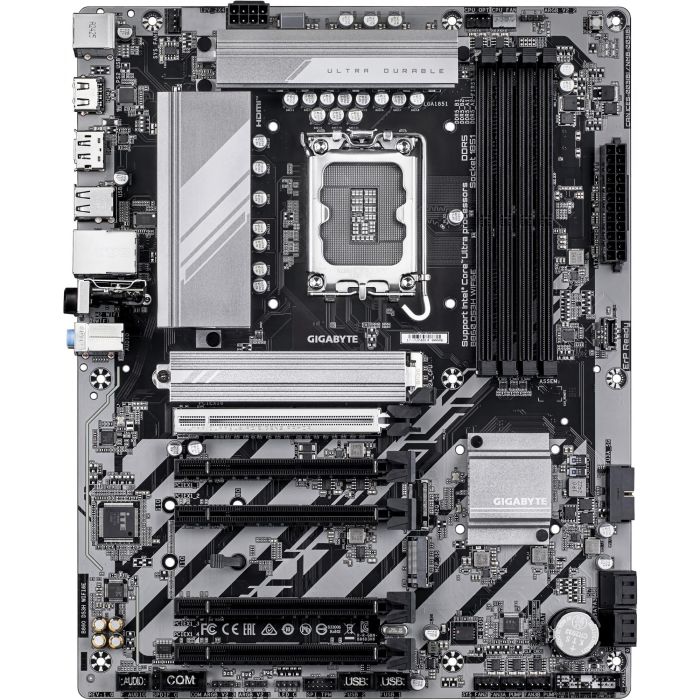 Gigabyte B860 DS3H WIFI6E Placa Base ATX para Intel Core Ultra, DDR5 hasta 9066MHz, Wi-Fi 6E, PCIe 5.0, 2.5GbE LAN, USB 3.2 Gen 2x2 - 9MB86D3H6-00-G10 1 Gigabyte B860 DS3H WIFI6E Placa Base ATX para Intel Core Ultra, DDR5 hasta 9066MHz, Wi-Fi 6E, PCIe 5.0, 2.5GbE LAN, USB 3.2 Gen 2x2 - 9MB86D3H6-00-G10 1