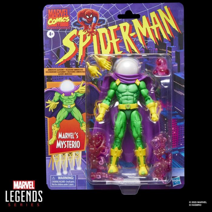 Figura Mysterio Spider-Man Marvel Comics 15cm 6