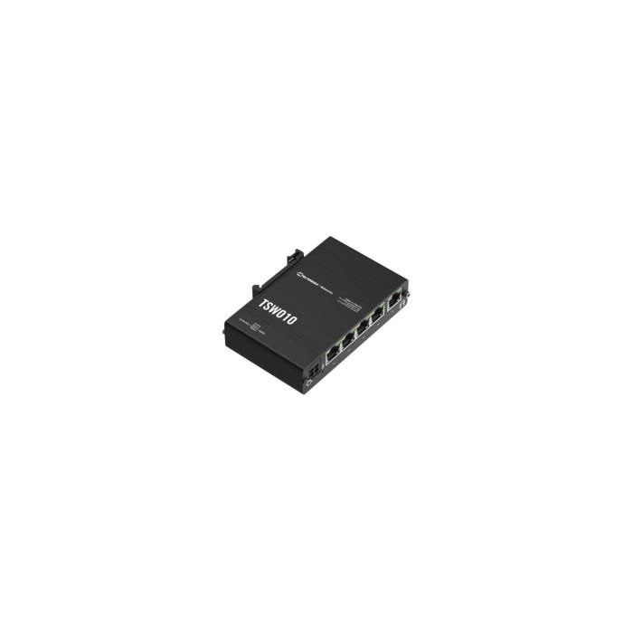 Teltonika Networks TSW010 DIN RAIL SWITCH Switch para montaje en carril DIN