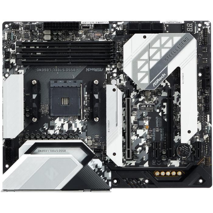 Placa Base ASRock B550 Steel Legend AMD B550 AMD AM4 1