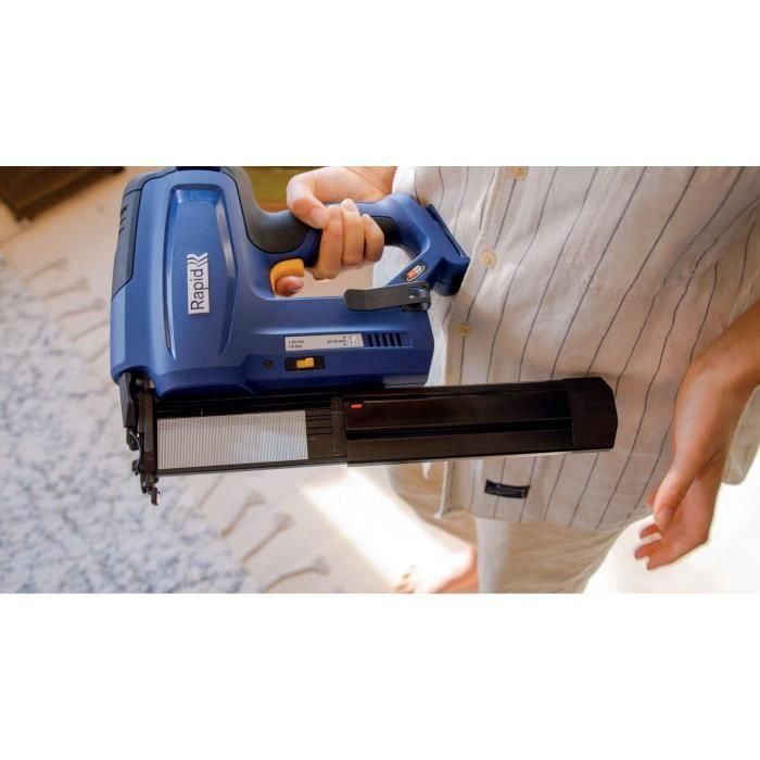Clavadora a batería 18V para 8/20-50mm - RAPID - BNX50 - Maletín + batería 2,5Ah + cargador 3 Clavadora a batería 18V para 8/20-50mm - RAPID - BNX50 - Maletín + batería 2,5Ah + cargador 3