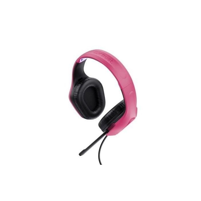 Auriculares Gaming con Micrófono Trust Gaming GXT 415 Zirox/ Jack 3.5/ Rosas 1 Auriculares Gaming con Micrófono Trust Gaming GXT 415 Zirox/ Jack 3.5/ Rosas 1