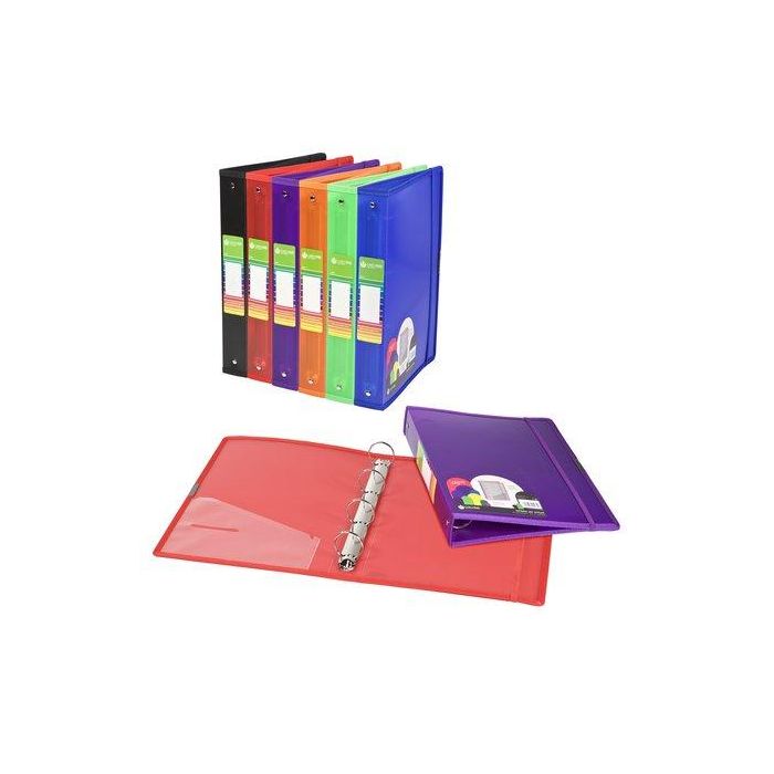 Carpeta De Anillas Carchivo Dune Pp A4+ 4 An.40Mm Violeta 4 unidades