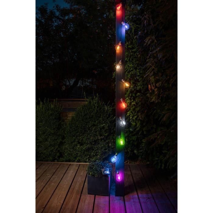 Guirnalda solar Guinguette GALIX - 10 LED Guirnalda solar Guinguette GALIX - 10 LED