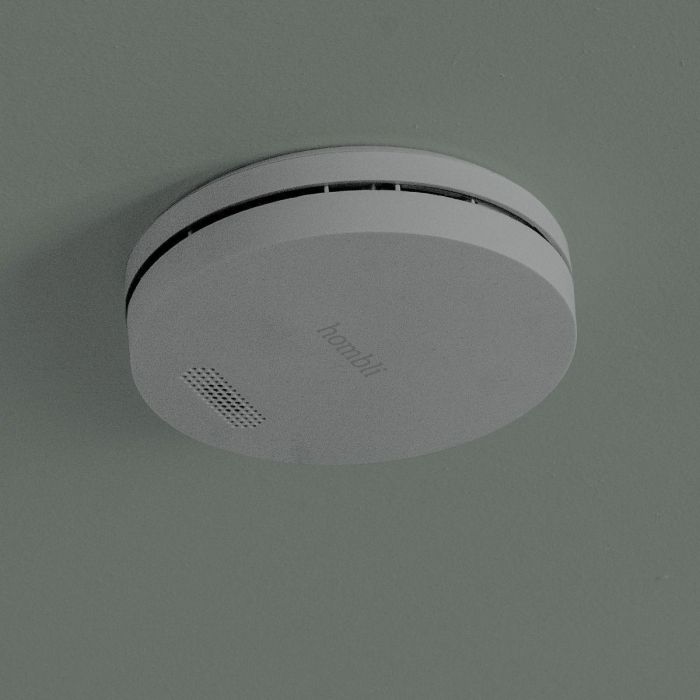 Hombli smarter Rauchmelder grau 1 Hombli smarter Rauchmelder grau 1