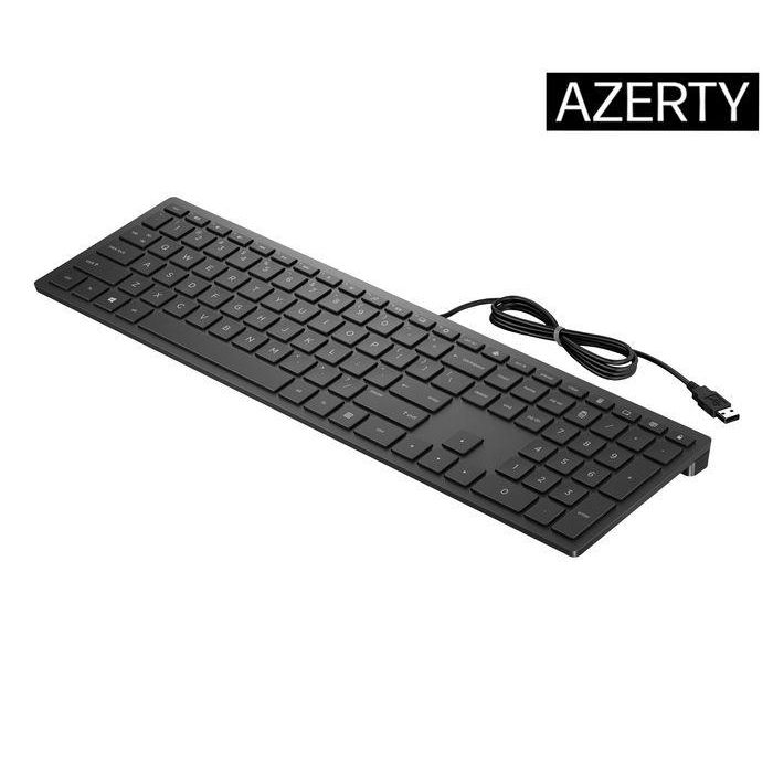 HP Pavilion 300 Teclado con Cable USB, Diseño Delgado, Alta Precisión y Confort para Mayor Productividad, Español (ESP) 2