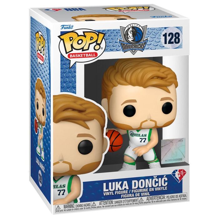 Figura POP NBA Mavs Luka Doncic City Edition 2021 2 Figura POP NBA Mavs Luka Doncic City Edition 2021 2