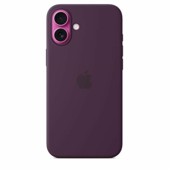 Apple Funda de Silicona MagSafe para iPhone 16 Plus Ciruela 2 Apple Funda de Silicona MagSafe para iPhone 16 Plus Ciruela 2