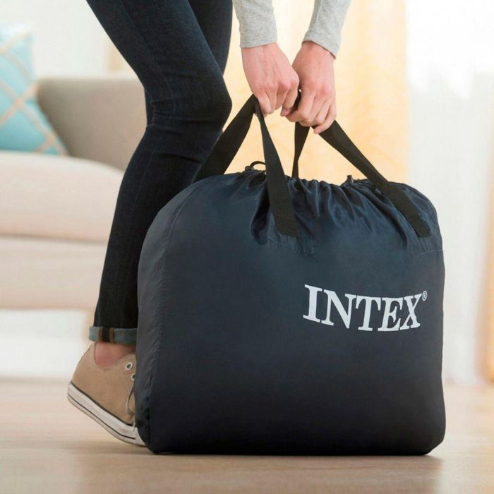 Cama Hinchable Intex Beam Deluxe Ultra Plush 152 x 46 x 236 cm 2 Cama Hinchable Intex Beam Deluxe Ultra Plush 152 x 46 x 236 cm 2