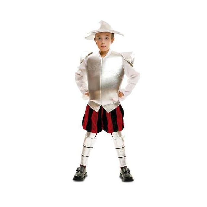 My Other Me Disfraz Quijote 5-6 años Poliéster: sombrero, coraza, camisa, pantalón, rodilleras y espinilleras My Other Me Disfraz Quijote 5-6 años Poliéster: sombrero, coraza, camisa, pantalón, rodilleras y espinilleras