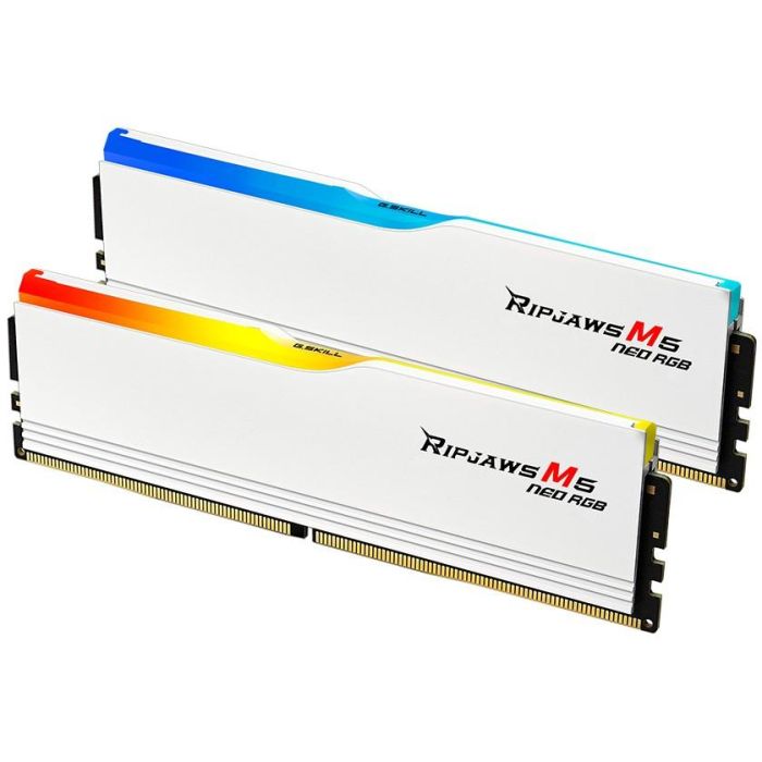G.Skill M5 Neo RGB - Kit Memoria RAM 32GB (2x16GB) 6000MHz CL36 Ripjaws para PC