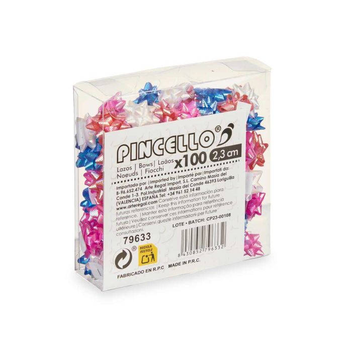 Pvc 100 Lazos Pasteles Brillo 2,3Cm Pincello (24 Unidades) 2 Pvc 100 Lazos Pasteles Brillo 2,3Cm Pincello (24 Unidades) 2