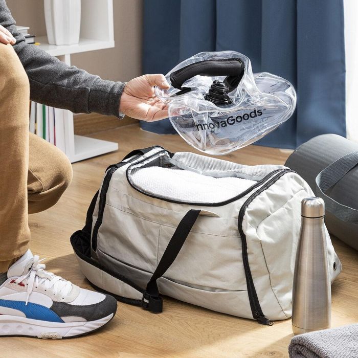 Pesa Rusa de Agua para Entrenamiento Fitness con Guía de Ejercicios Fibell InnovaGoods 7 Pesa Rusa de Agua para Entrenamiento Fitness con Guía de Ejercicios Fibell InnovaGoods 7