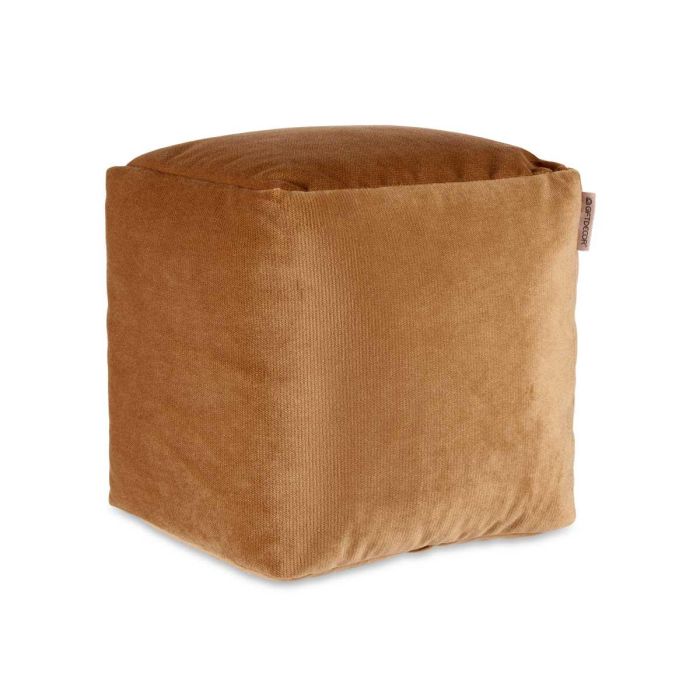 Puff Cuadrado Terciopelo 30X30Cm Beige Giftdecor (4 Unidades) 1 Puff Cuadrado Terciopelo 30X30Cm Beige Giftdecor (4 Unidades) 1
