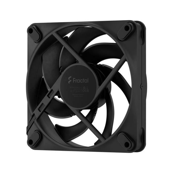 Fractal Design FRA7340172708841 Ventilador PC Momentum 12, FDB, Control PWM, Aspas barridas, Reducción Ruido, Negro 4 Fractal Design FRA7340172708841 Ventilador PC Momentum 12, FDB, Control PWM, Aspas barridas, Reducción Ruido, Negro 4