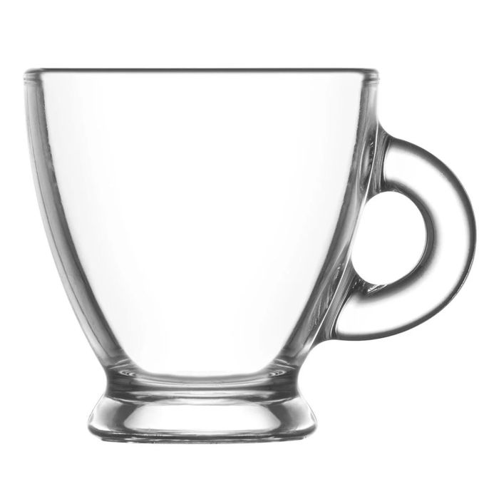 Lav Set 6 Tazas con Asa 95 cc Espresso | Material Cerámica | Colección Taza Lav | Medidas 8x6.5x6.5 cm (12 Cajas)