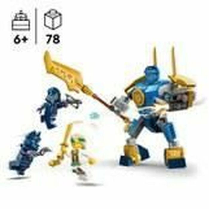 LEGO 71805 NINJAGO Battle Pack: Robot de Jay, juguete ninja para niños con minifiguras que incluyen a Jay 2