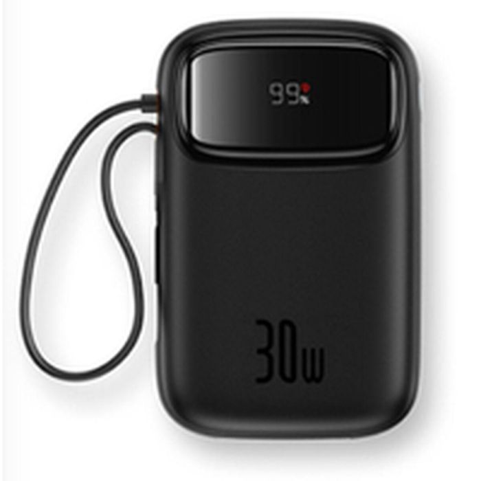 Powerbank Baseus P10055008113-00 Negro 10000 mAh 10 Powerbank Baseus P10055008113-00 Negro 10000 mAh 10