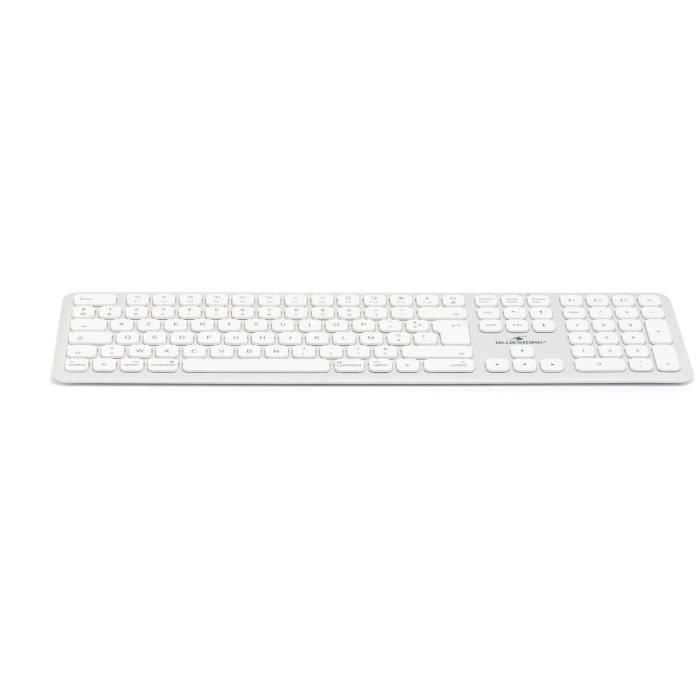 Bluestork BLU3760162050172 Teclado Inalámbrico Bluetooth tamaño completo para Mac Blanco 2 Bluestork BLU3760162050172 Teclado Inalámbrico Bluetooth tamaño completo para Mac Blanco 2