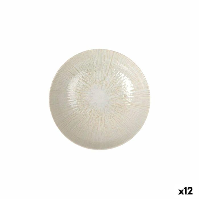 Plato Hondo La Mediterránea Anya Ø 21 cm (12 Unidades) Plato Hondo La Mediterránea Anya Ø 21 cm (12 Unidades)
