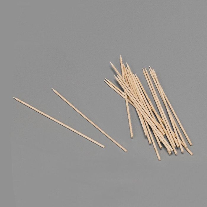 Best Products Blister 100 pinchos de madera higiénicos 150x2mm