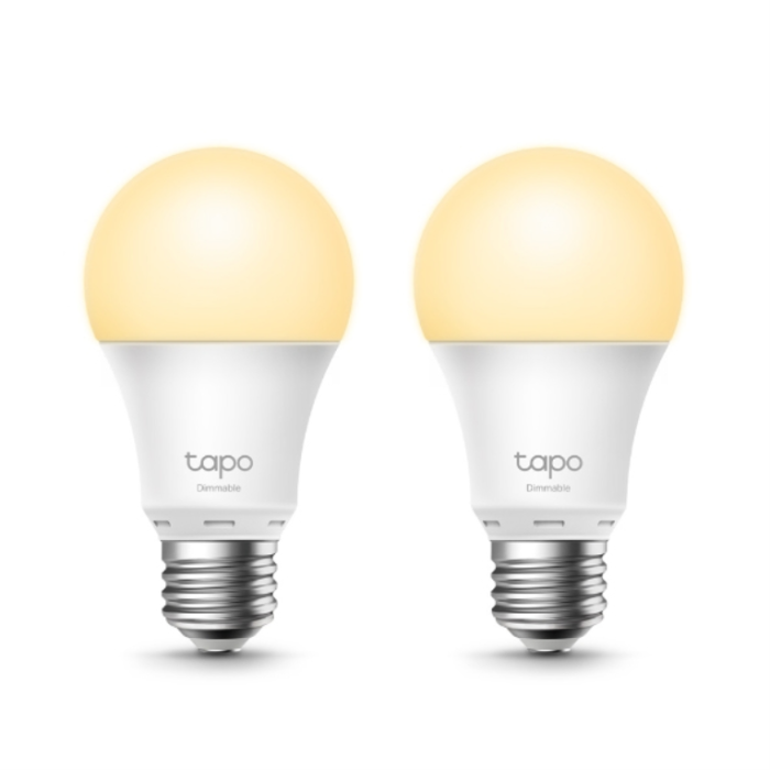 TP-Link Tapo L510E Bombilla inteligente LED Wi-Fi 8.7W E27 Regulable 806 lm Blanco Cálido 2700K Compatible Alexa y Google Assistant