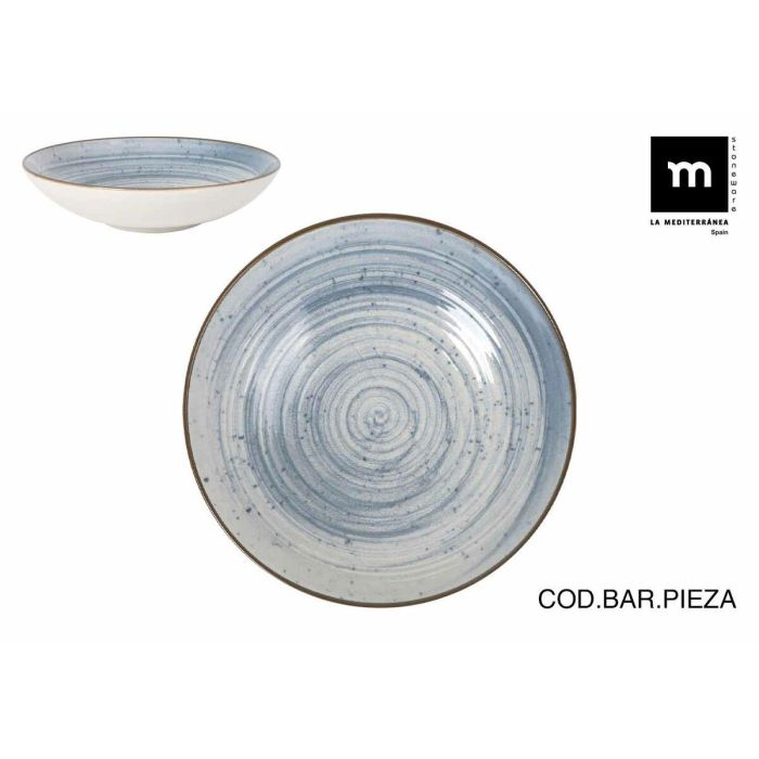Plato Hondo La Mediterránea Swirl Ø 21 cm (12 Unidades) 1 Plato Hondo La Mediterránea Swirl Ø 21 cm (12 Unidades) 1