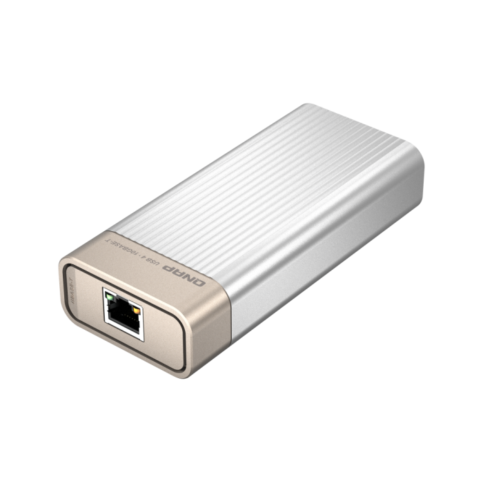 Qnap Adaptador USB-C a RJ45 10GbE USB 4. Conecta tu dispositivo a una red Gigabit Ethernet ultrarrápida. Incluye cable USB 4 C-C. Compatible Cat 6a. 4 Qnap Adaptador USB-C a RJ45 10GbE USB 4. Conecta tu dispositivo a una red Gigabit Ethernet ultrarrápida. Incluye cable USB 4 C-C. Compatible Cat 6a. 4