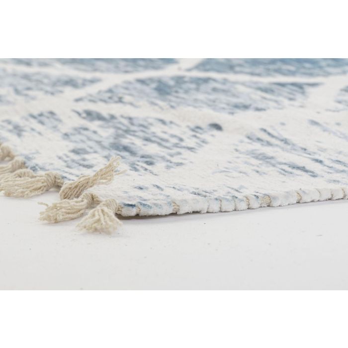 Alfombra Arabe DKD Home Decor Azul 180 x 1 x 120 cm 3 Alfombra Arabe DKD Home Decor Azul 180 x 1 x 120 cm 3
