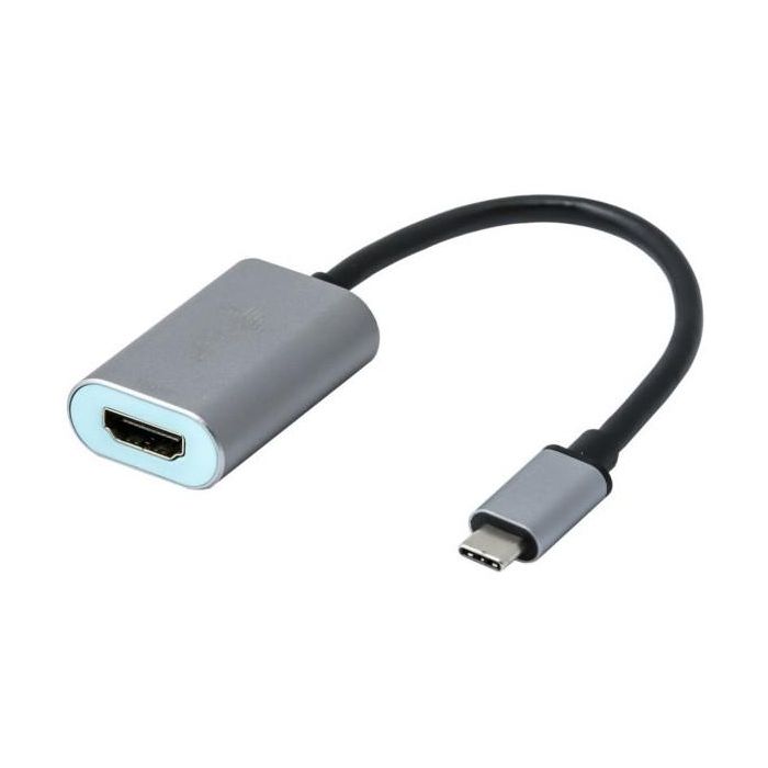 Adaptador USB C a HDMI i-Tec C31METALHDMI60HZ Gris 2 Adaptador USB C a HDMI i-Tec C31METALHDMI60HZ Gris 2