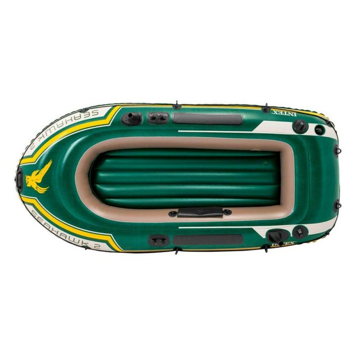 Barca Hinchable Intex Seahawk 2 Verde 236 x 41 x 114 cm 5