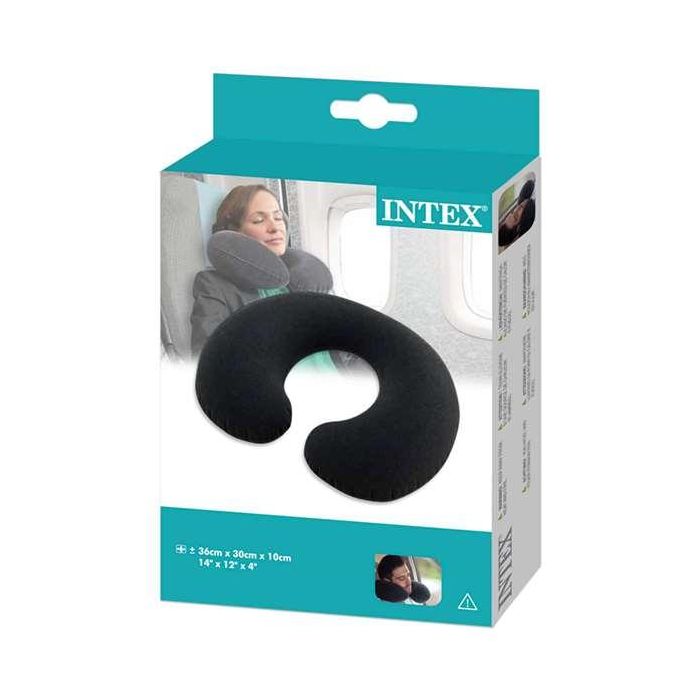Intex Almohada Hinchable de Viaje 36x30x10 cm Fabricada en PVC 0 Intex Almohada Hinchable de Viaje 36x30x10 cm Fabricada en PVC 0