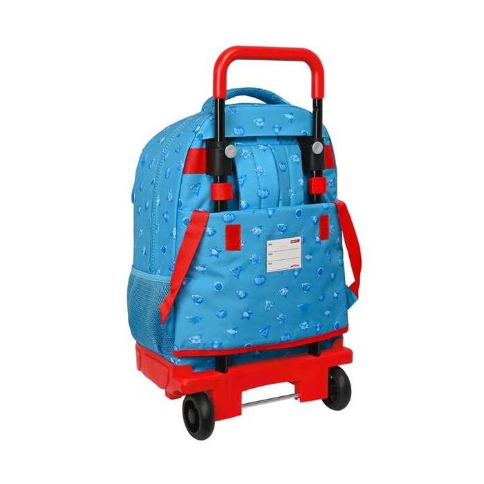 Mochila Escolar con Ruedas SuperThings Rescue force 33 x 45 x 22 cm Azul 5