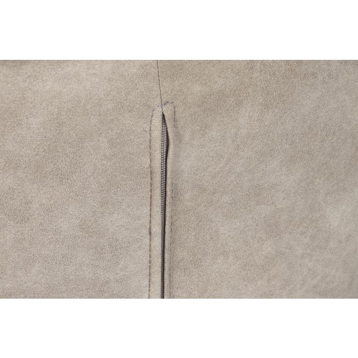 DKD Home Decor Silla Loft Beige Negro Microfibra Metal 67 x 85 x 64 cm 6