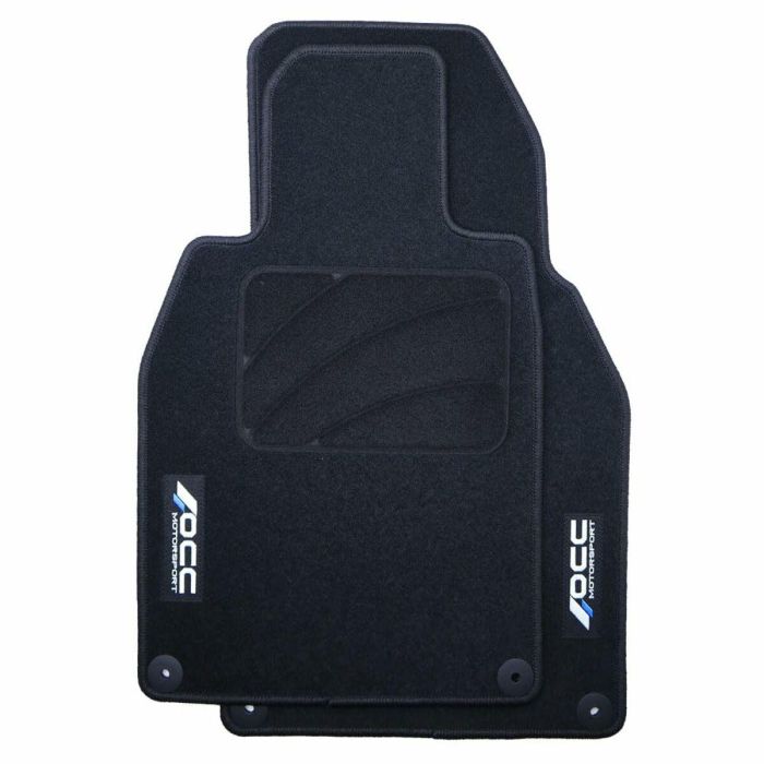 Set de Alfombrillas para Coche OCC Motorsport OCCPS0014LOG Negro Porsche 911 992 Terciopelo 5 Piezas 16