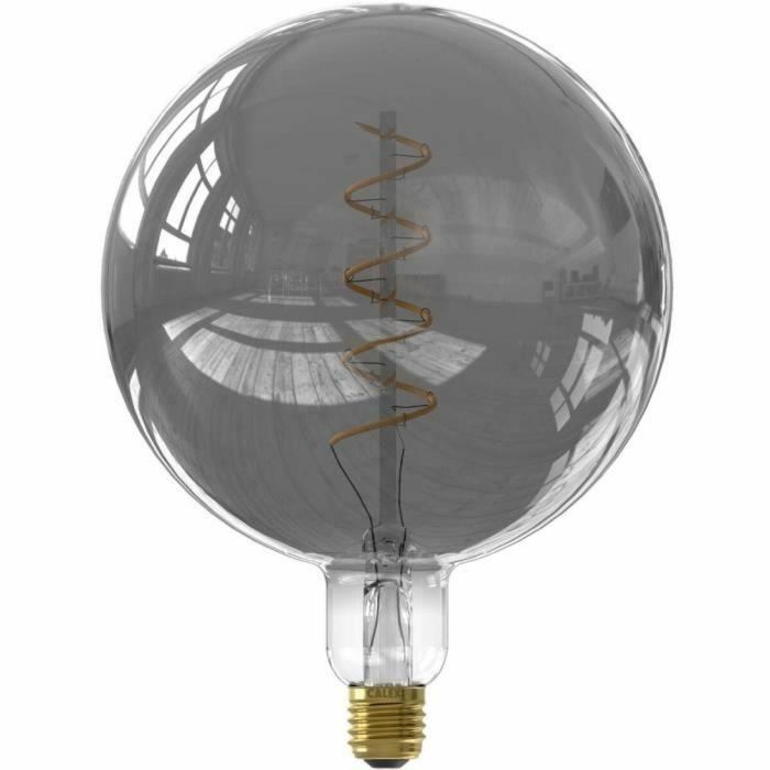Bombilla LED E27 - CALEX - G200 SMART LED - 5 W - 130 lm - 2100 K - Regulable - Titanio 2 Bombilla LED E27 - CALEX - G200 SMART LED - 5 W - 130 lm - 2100 K - Regulable - Titanio 2