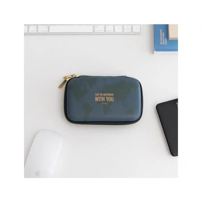 Wondee Funda para Disco Duro 2.5" con Diseño 'With You' Resistente e Impermeable para Gadgets Tecnológicos 4